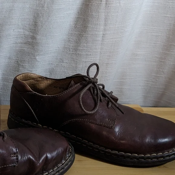 Born leather shoes with laces - Picture 6 of 8